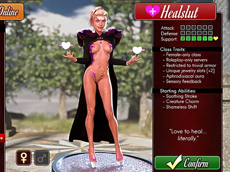 Healslut - v0.99d preview 3